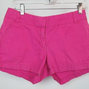 short short pink shorts from J Crew sz 2